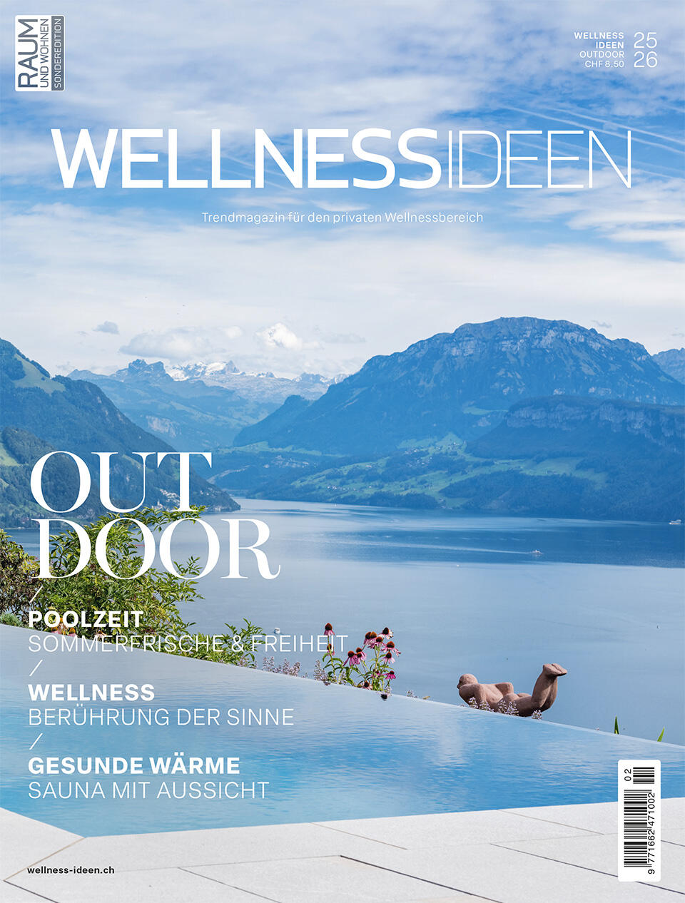 Die aktuelle Ausgabe der Sonderedition WELLNESSIDEEN