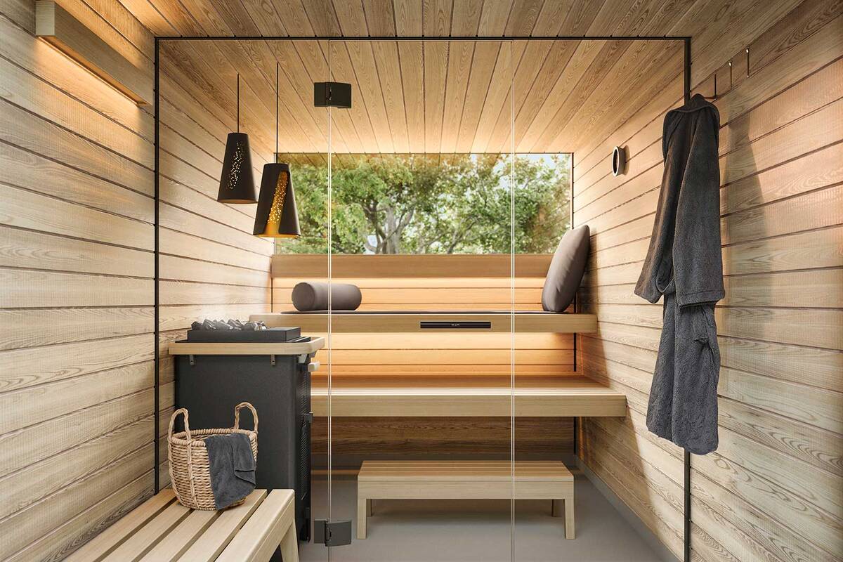 Neben Saunas finden Entspannungssuchende bei Klafs auch Dampfsaunas, Pools und Ideen für Ruhezonen. Klafs AG.
